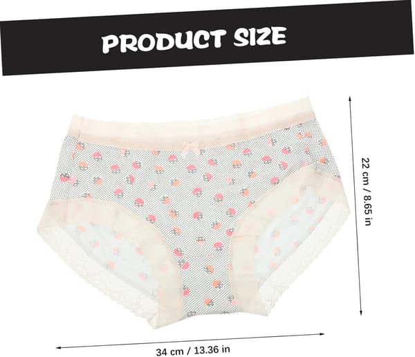 4-pack damunderkläder Bonds-stil Andningsbara trosor Bekväma damunderkläder
