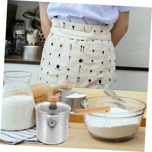 Låg til stegepande til Tempura Chip Fryer Stegepande Mini Fryer Kit Friturekurv i metal