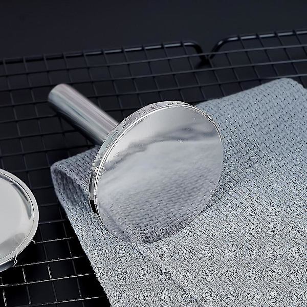 Rostfritt Stål Köttklubba 3 tum i Diameter x 5 tum Silver Köttmörare - yuhao
