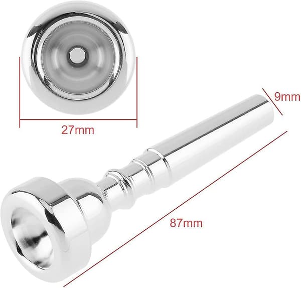 Trompetmunnstykke Instrumenter Munnstykke