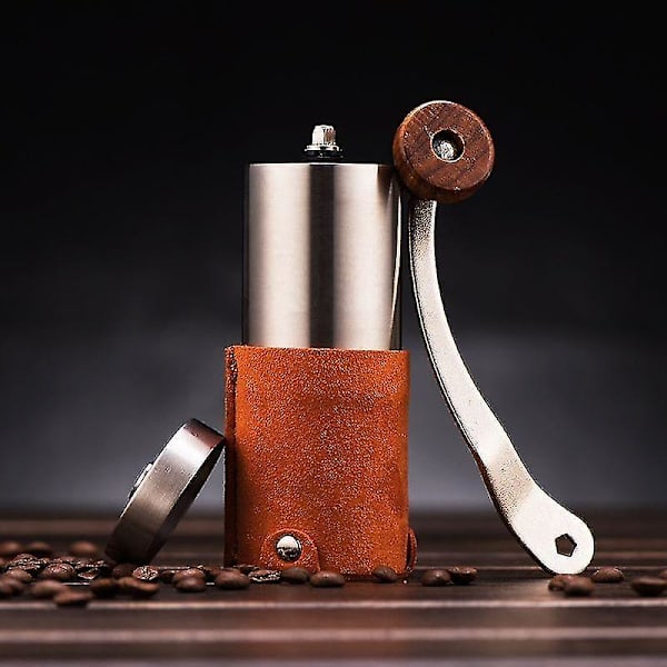 Kaffe Grinder Mini Bærbar Håndlavet Bønne Burr