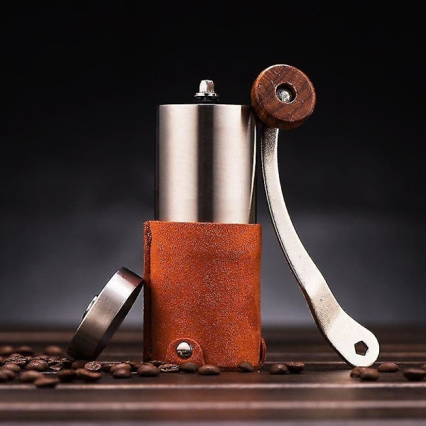 Kaffekvarn Mini Bärbar Handgjord Bean Burr