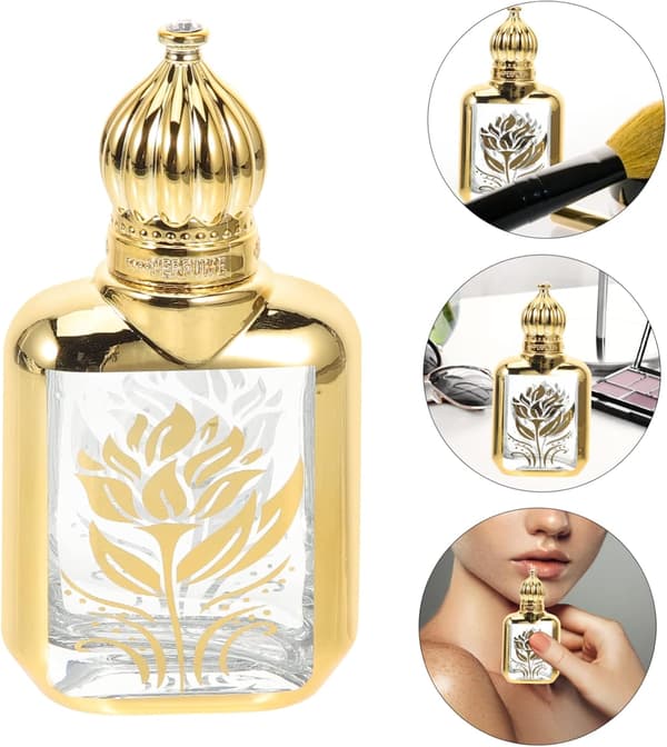 2 stk. æterisk olie-rulleflasker til parfume og massage