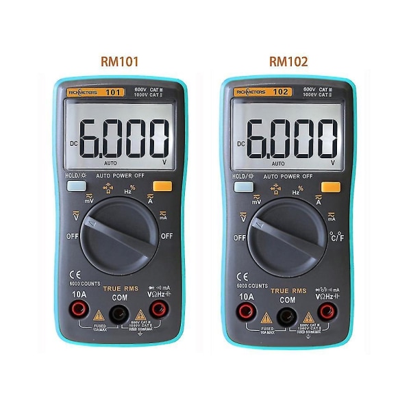 Digital Multimeter RM102 101 Richmeters 409b