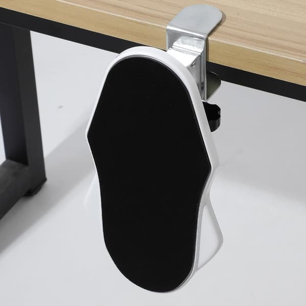 Justerbart datorarmstöd för skrivbord, vikbart armbågsstöd med klämfäste