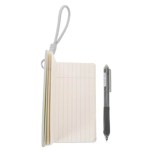 Bærbart Mini PU Læder Notesblok Sæt med Pen, Lille Lomme Notesbog 5.8\" X 3.5\"