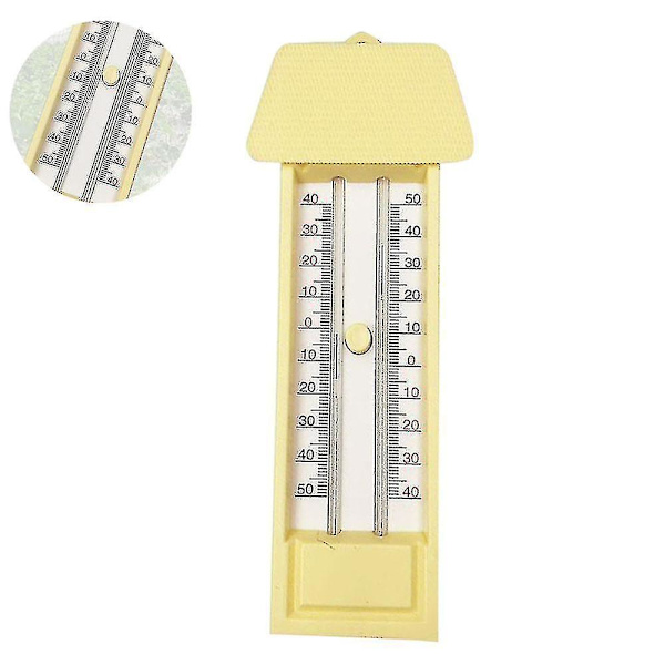Digital Max Min Drivhustermometer Måling