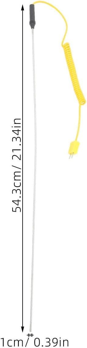 K Typ K-Typ Termoelement Temperaturprob 500 mm Längd Handhållen Yta