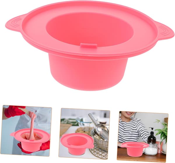 Silikon Vaxsmältningsfoder Ersättningsskål 400ml Non-stick Vaxvärmare Gryta