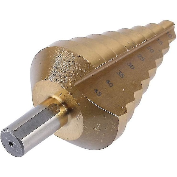 HSS-belagd Titan Pagoda stegborr koniskt borr för elverktyg 10-45 mm