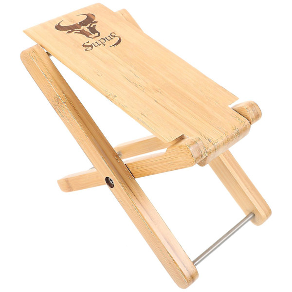 Justerbar Baspedal Gitarrstol, Heavy Duty Fotstöd för Gitarr