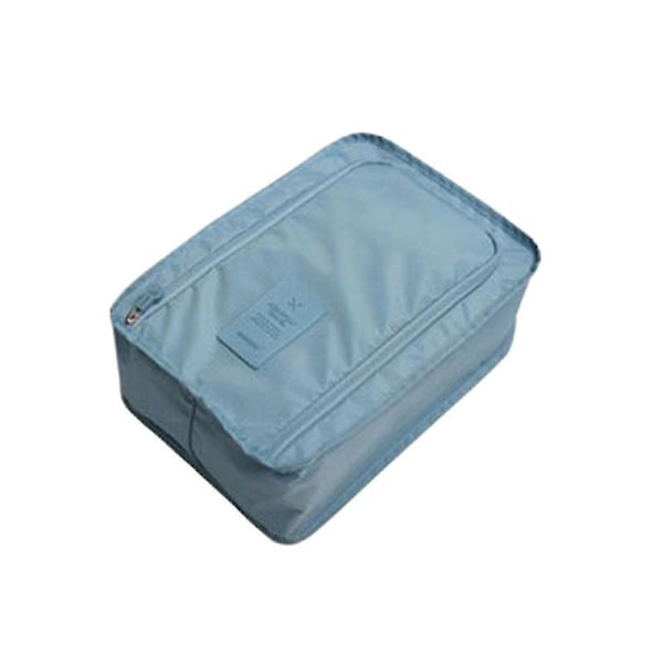 Opbevaringspose til rejsesko Vandtæt bærbar skopakke Taske Pakning Terninger Opbevaringspose (himmelblå)