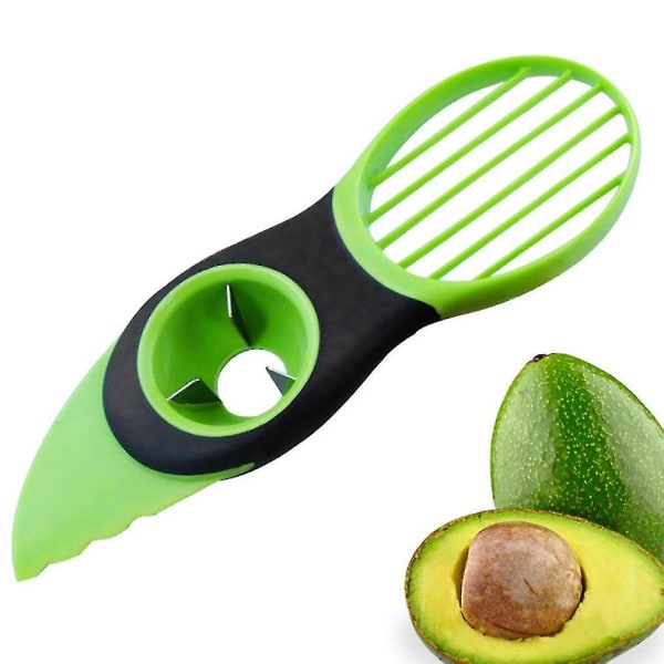 3 i 1 Multifunktionel Avocado Skærer, Skaller og Separator