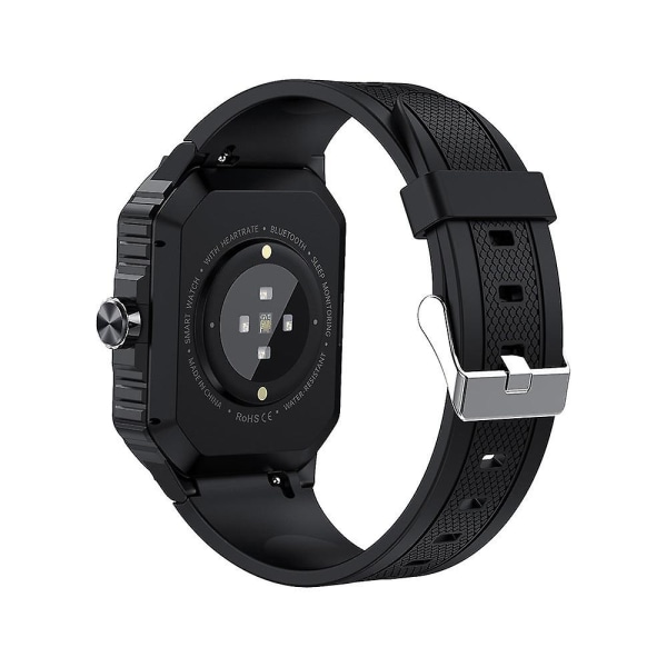 Smart Watch Support Puls Blodtrykk Blod Oksygen Bluetooth Calling Multi Med Sport Mode Blue tape tab