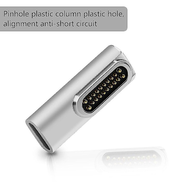 100W Magnetisk Adapter USB Type C 20-pins USB-lading