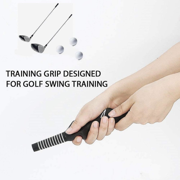 Golf harjoitusapu Swing Grip Trainer käsivarsinauha paino rengas arvo set