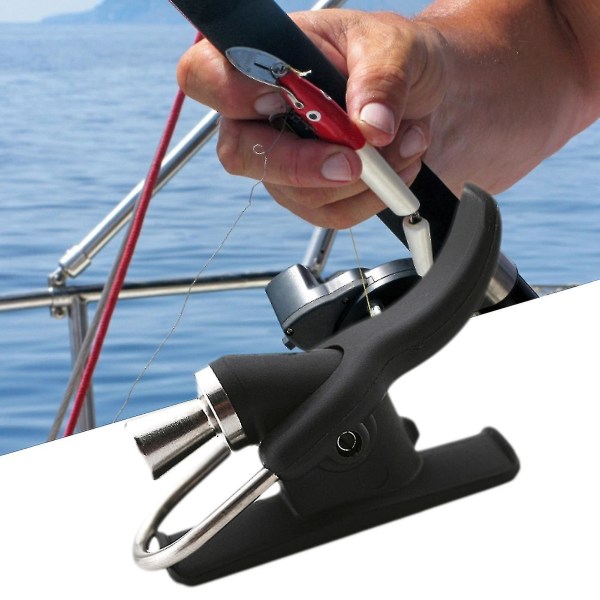 Kastutlösningshjälp Tårtålig Ergonomisk Fisketillbehör (1 styck, Svart)