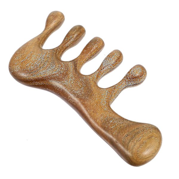 1 st Portabel Kreativ Hårmassagekam för Håret