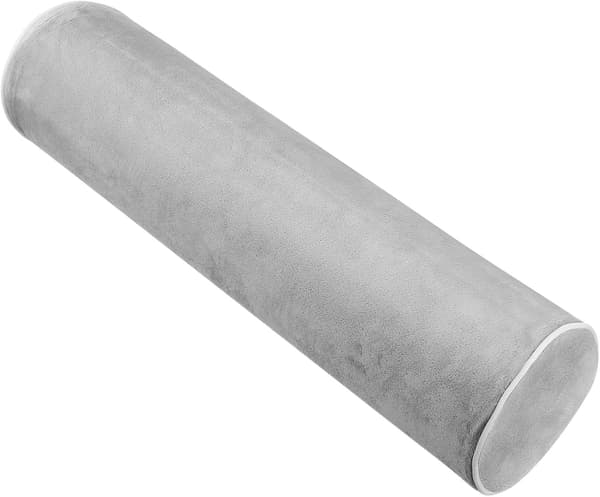 Nackrullkudde Minnesbomull Cylindrisk Cervikal Kudde 43x10cm Grå