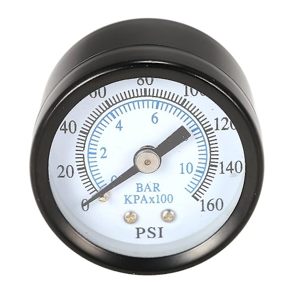 Prof 1/8 Tommer 160psi Kompressor Lufttryksmåler