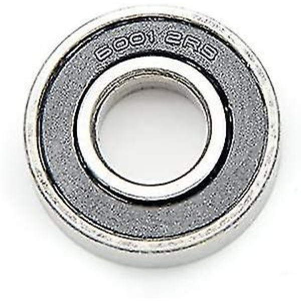10 kpl 6001-2RS 12x28x8mm kumitiivistetyt laakerit