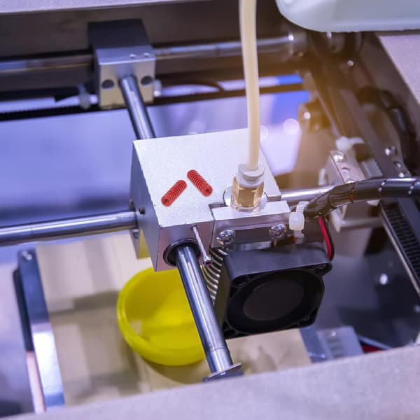 30 stk. 3D-printer sengefjedre 8x25mm røde formkompressionsfjedre sæt