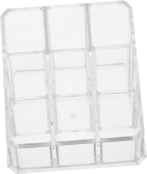 Slot Læbestiftholder Organizer Makeup Opbevaringsstativ Læbeglans Display Stand