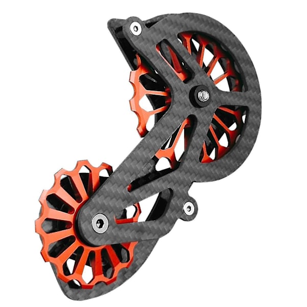 Oval Dish Mtb Kolfiber Växelrullar System