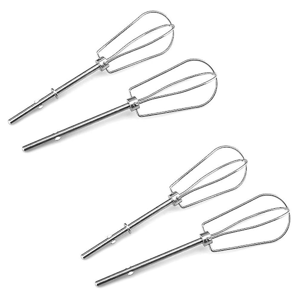 4 stk. Håndmixer Turbo Piskere til W10490648 Khm2b Ap5644233 W10240913 Ap5644233 Ps4082859