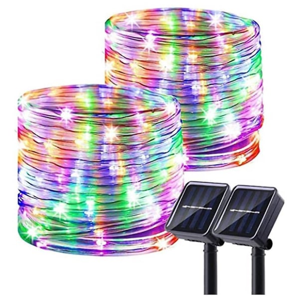 Outdoor Solar String Light Rope Tube LED aurinkolamppu