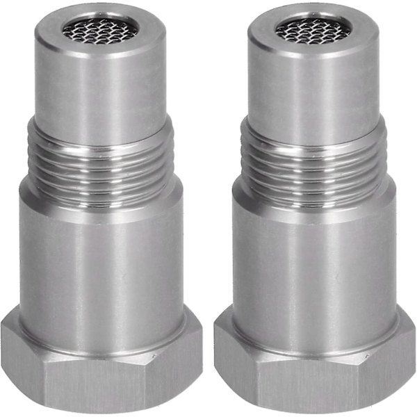 2 stk. O2-sensoradapter, hjælpemotor svejseplug, M18x1.5