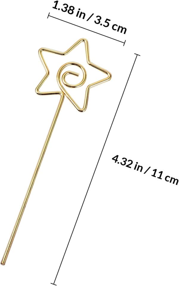 10 stk. 1,5 mm legering memo noteholder clips til skrivebordsfotoklemme multifunktionel noteholder