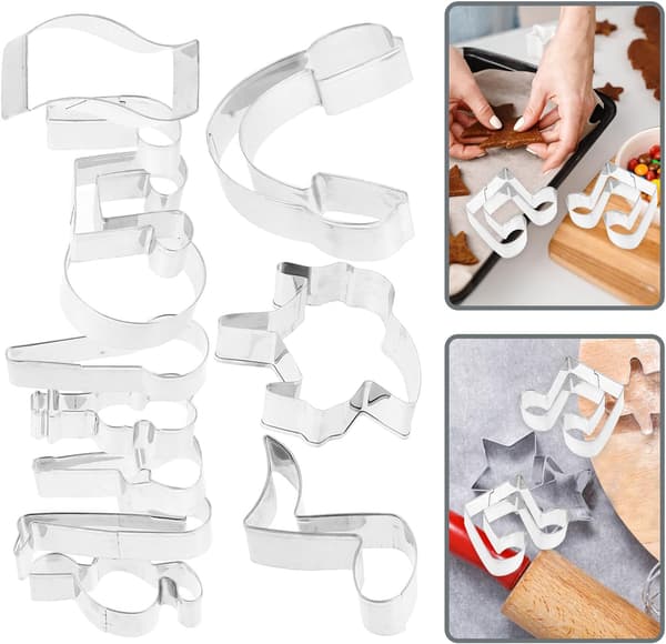 Musikknotekutter Musikkformer Bakeform Rustfritt Stål Glatte Kanter Solid Design