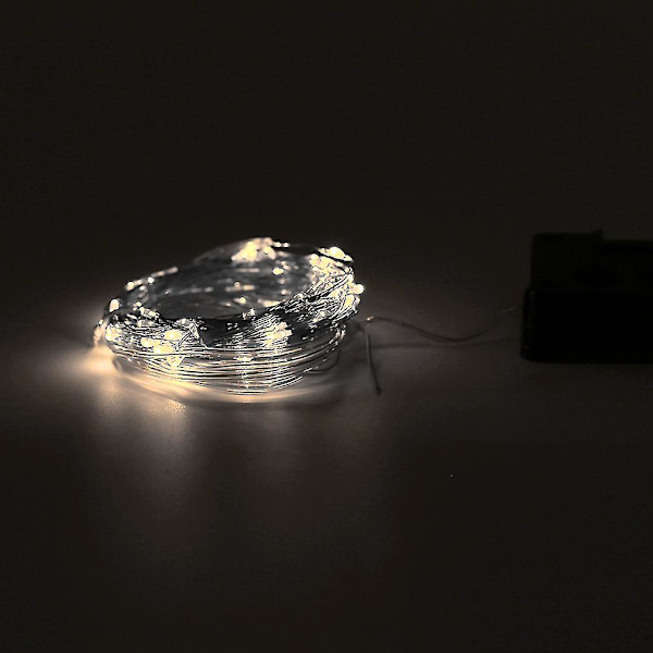 12m 120LEDs Kobbertrådlys 8 Moduser Bryllupslys