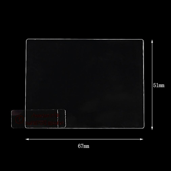 Herdet glass skjermbeskytter for Nikon D7100 D600