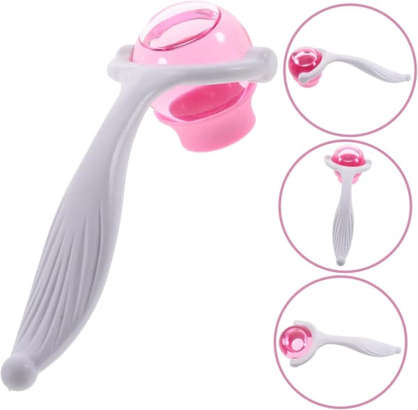 Isansiktsrullmassager för lindring av svullna ögon Bärbart ansiktsmassageverktyg