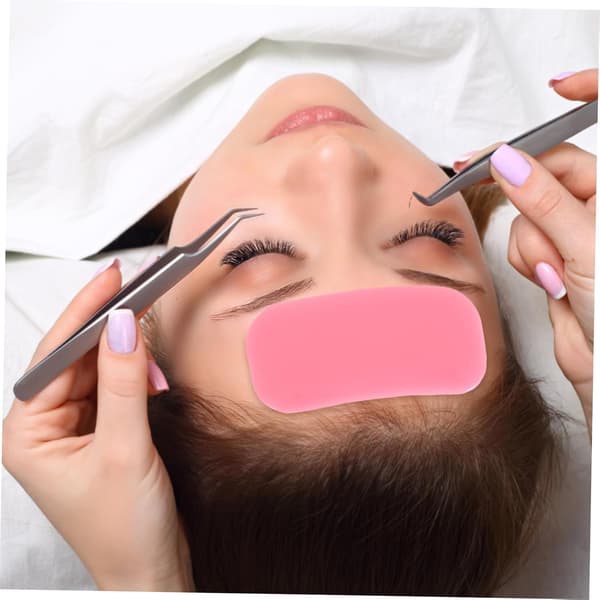 4 stk. falske øjenvipper, vippeunderlag, silikone vippeunderlag til Spoolies Organizer