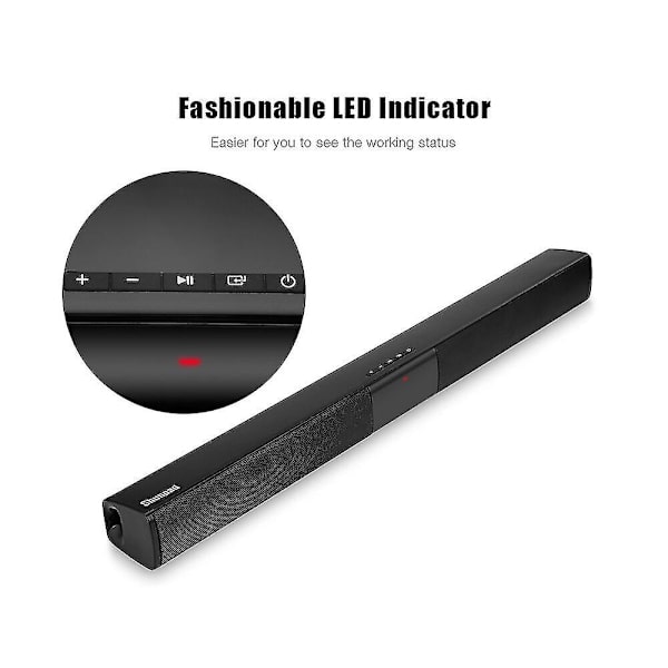 40W Bluetooth-kaiutin Caxia De Som Langaton Soundbar