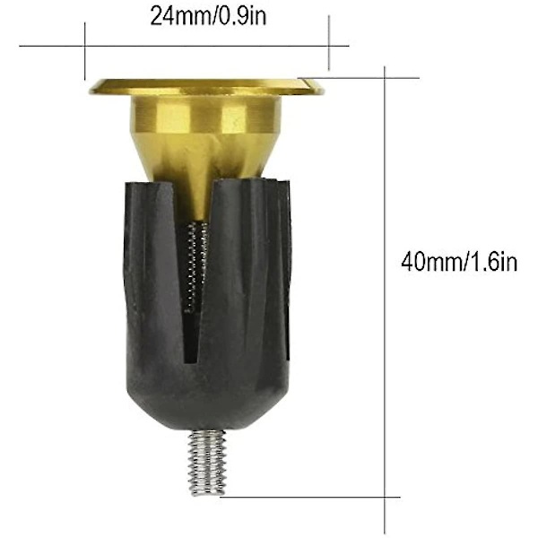 Ohjaustangon Päätysuojat 1 Pari Alumiiniseos Pyörä Polkupyörän Ohjaustangon Kahva Grip Bar End Plug Cap Osia