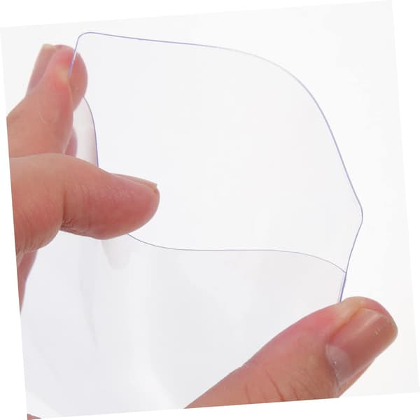 Stycken PVC Halvstyv Kortfodral Samlarkortskyddsfodral för Spelskydd
