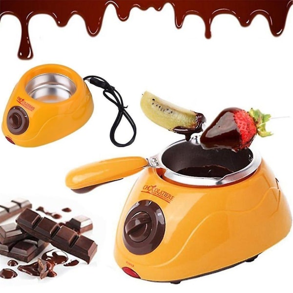 Durable Hot Chocolate Melting Pot Electric Fondue Set