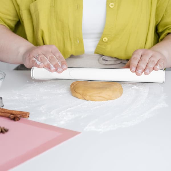 Akryl Multifunksjonell Rett Kjevle Ergonomisk Design Kake Dumpling Kjevle