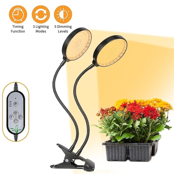 1 kpl 10w LED-helmiä himmennettävä helppo asentaa kasvivalo