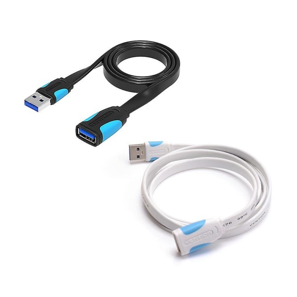 Høyhastighets USB 3.0 M/F datasynkroniseringskabel