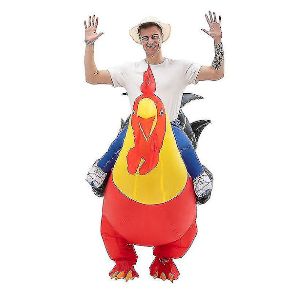 Oppustelig Karakter Maskot Kostume Voksen Fancy Dyre Rekvisit
