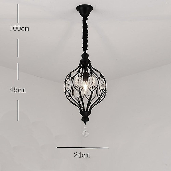 24cm Hängande Lykta Designlampa Metall Modern 220-240v