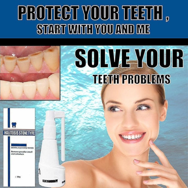 2kpl Hammaskiviä liuottava suihke hammaskivenpoistoaine Hampaiden puhdistusaine Suun suunhoito