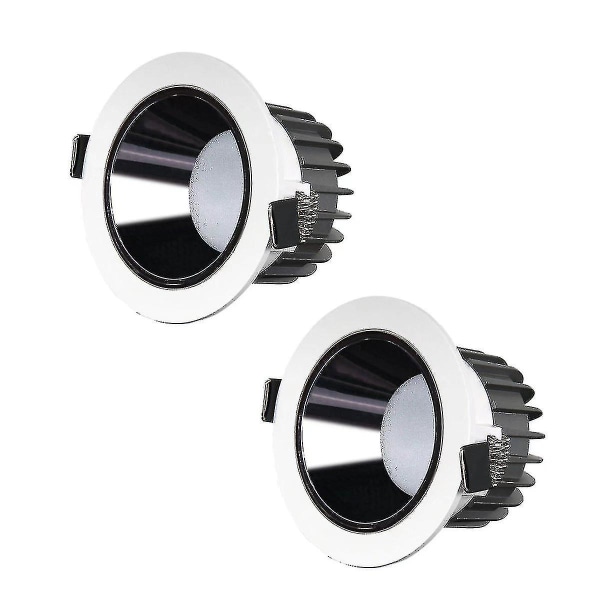 Bathroom Recessed Spotlight Waterproof Led Bathroom Lighting 2 Pieces 80mm