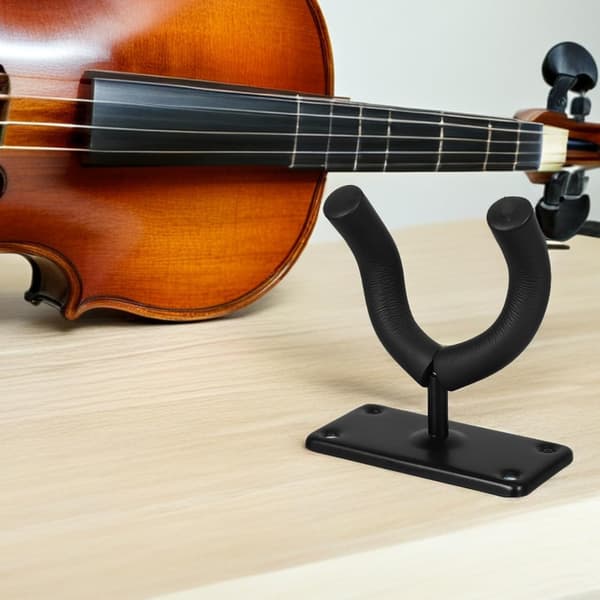 Väggfäste i järn för gitarr för Pipa och Ukulele med multifunktionell design och instrumentorganisation
