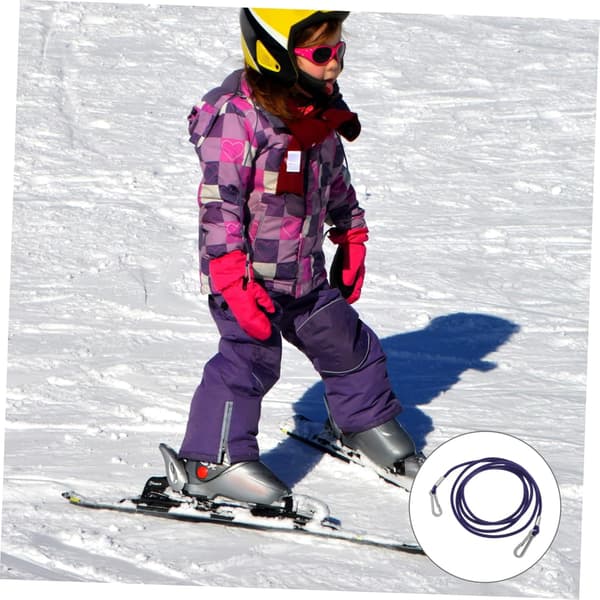 4 stk. halsrem til handsker Vinterhandskeholder til ski skridsikker luffesnor